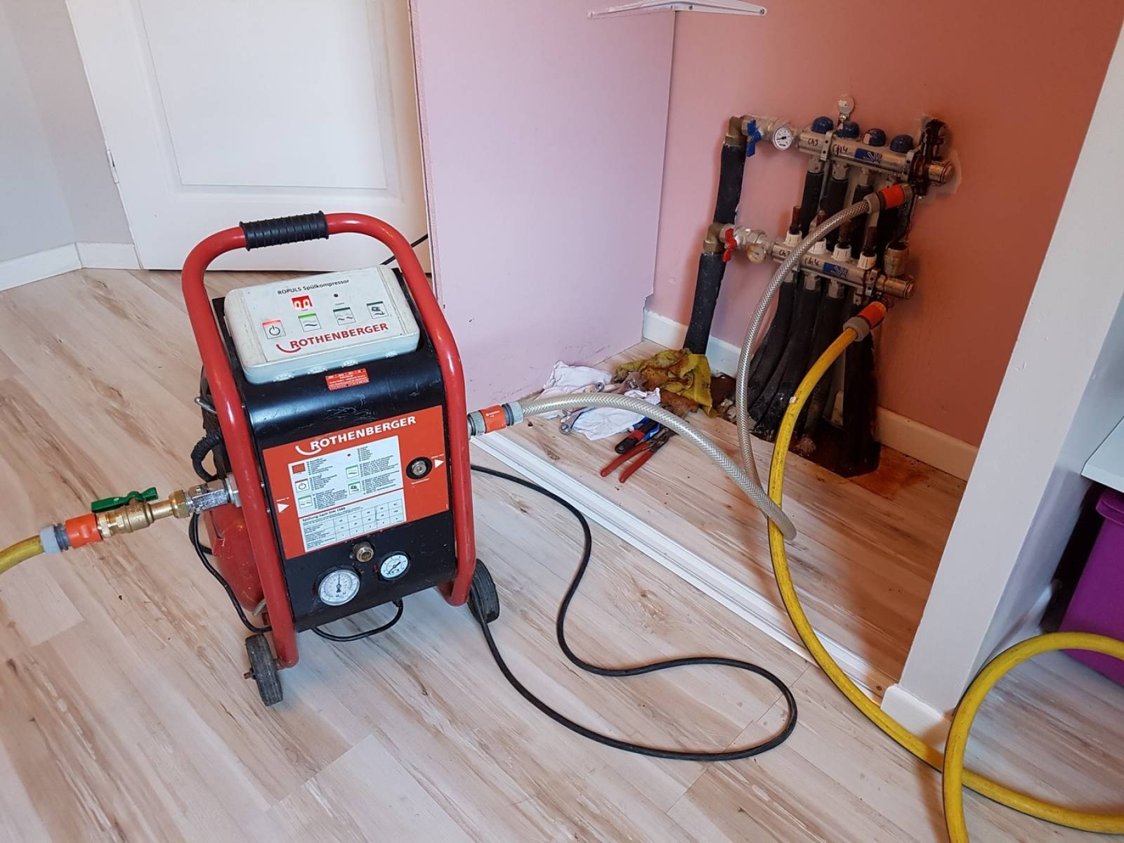Kartak Yukarı Protherm Petek Temizliği